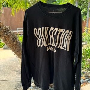Soulection Radio Long Sleeve black Tee Large